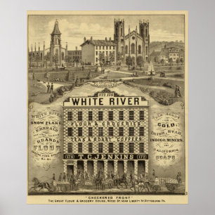 Póster La gran casa de la harina y del ultramarinos