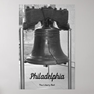 PÓSTER LA GRAN CINTURA DE FILADELFIA EN BLANCO Y NEGRO