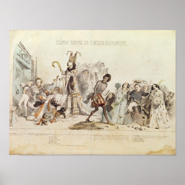 Póster La gran competencia académica (Frente)