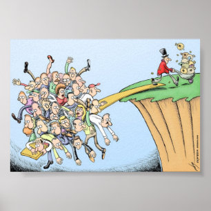 Póster La gran conspiración de la recesión