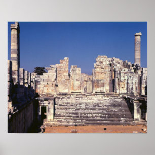 Póster La gran escalera del Templo de Apolo