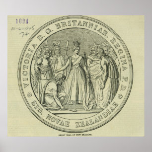 Póster La gran foca de Nueva Zelanda