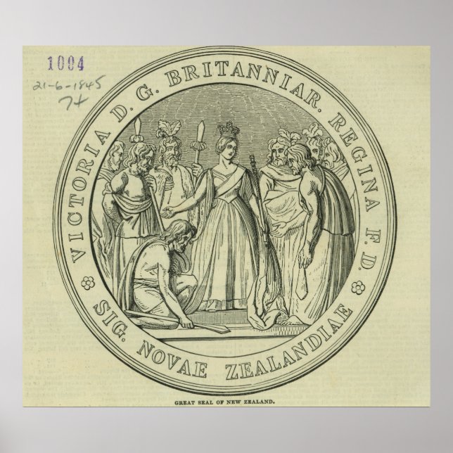 Póster La gran foca de Nueva Zelanda (Frente)