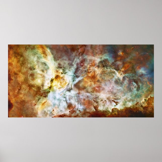 Póster La gran nebulosa de la carina NGC 3372 (Frente)