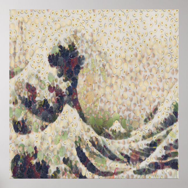 Póster La Gran Ola De Honeydew Melon Bella Artes Spoof (Frente)