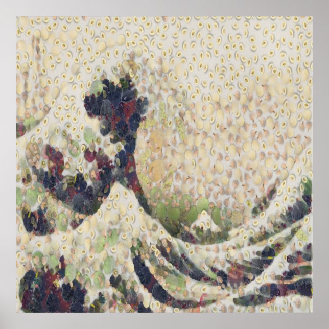 Póster La Gran Ola De Honeydew Melon Bella Artes Spoof (Frente)