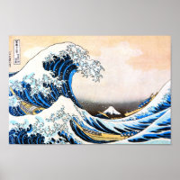 La Gran Ola de Kanagawa, Hokusai