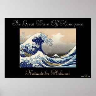 PÓSTER LA GRAN ONDA DE KANAGAWA