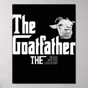 Póster La granja de animales del padrino para ganadero ag
