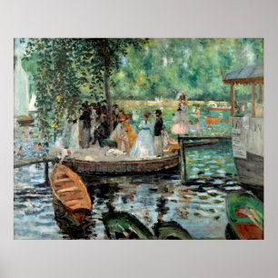 Póster La Grenouillère Auguste Renoir
