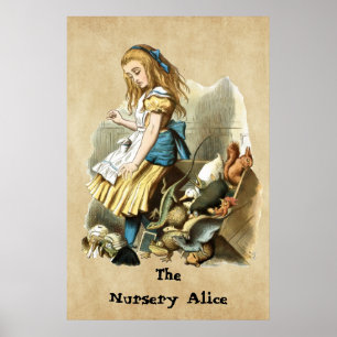Póster La guardería Alice, Las aventuras de Alicia en el 