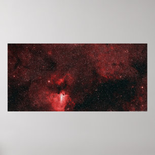 Póster La guarida del dragón - poster de la nebulosa M17