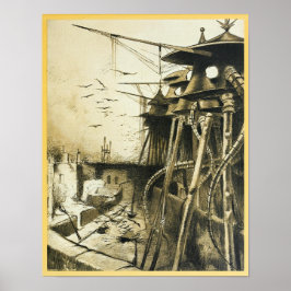 Póster La Guerra de los Mundos (1906)