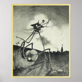 Póster La Guerra de los Mundos (1906)