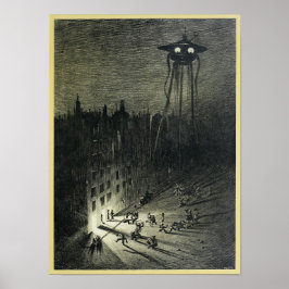 Póster La Guerra de los Mundos (1906)