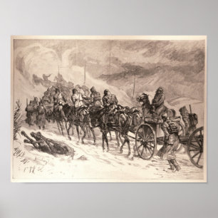 Póster La guerra entre Servia y Bulgaria