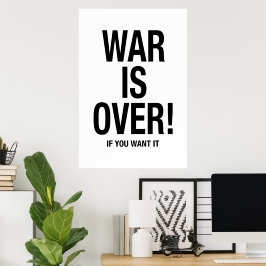 Póster La guerra terminó