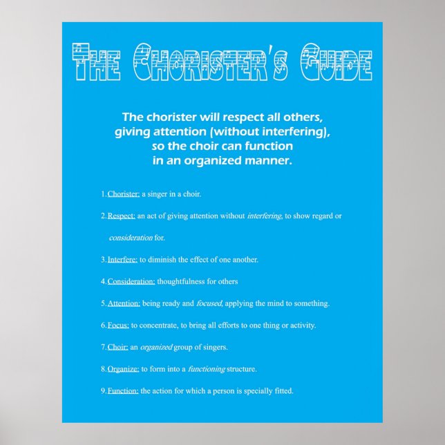 Póster La Guía del Corister (Frente)