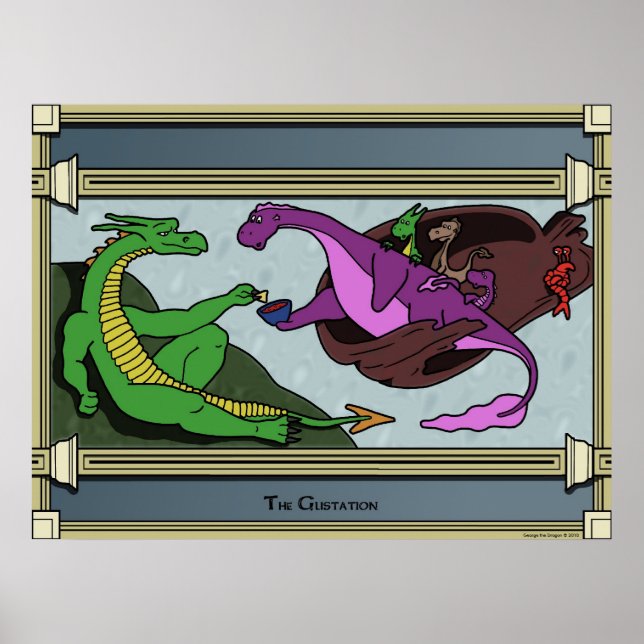 Póster La Gustación (Frente)