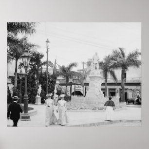 Póster La Habana escultural: 1903