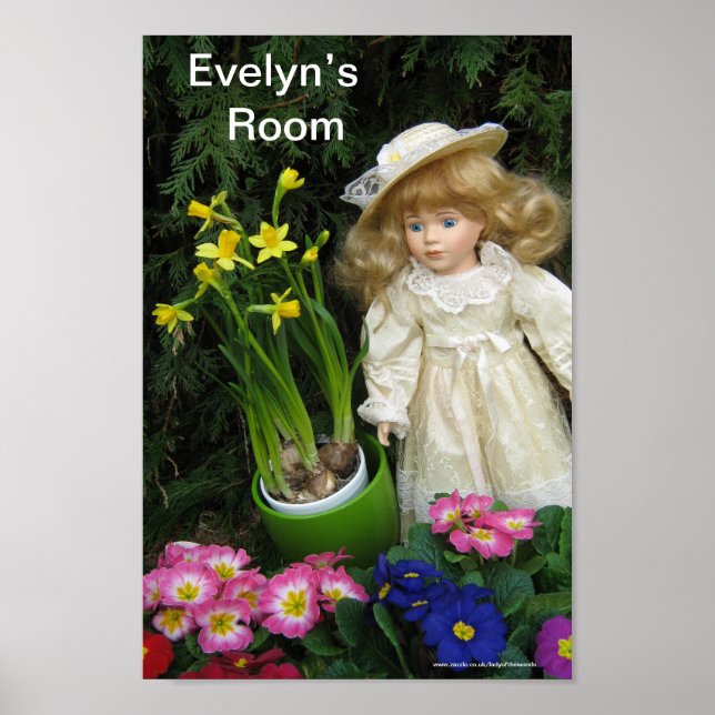 Póster La habitación de Evelyn (Frente)