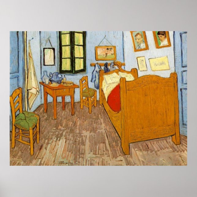 Póster La habitación de Van Gogh (Frente)