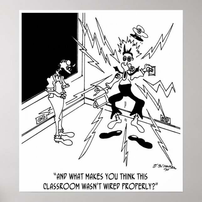 Póster ¿La Habitación No Está Conectada Adecuadamente? (Frente)