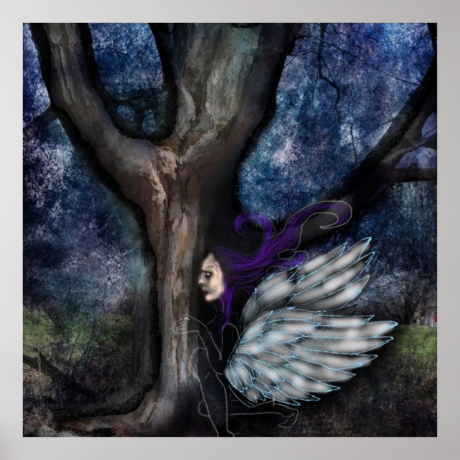 Póster La hada y el árbol del asistente (Frente)