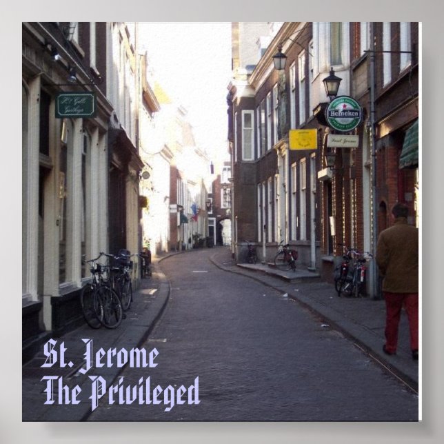 Póster La Haya, St. Jerome, El Privilegiado (Frente)