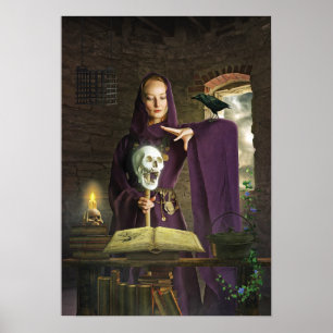 Póster La hechicería que la agarraba