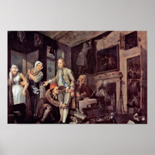 Póster La Herencia" De Hogarth William
