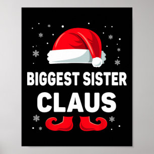 Póster La hermana mayor Claus Navidades coinciden con el