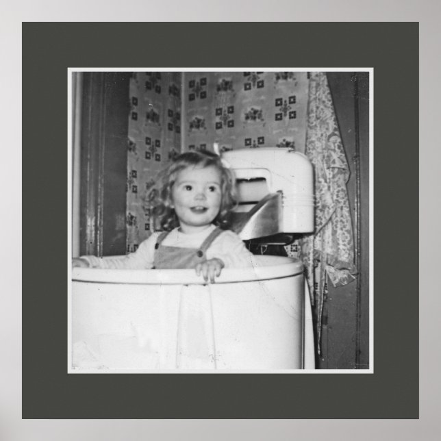 Póster La hermana Sue en la Tub (Frente)