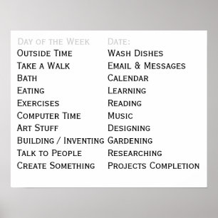 Póster La herramienta viva adaptante encarga diariamente