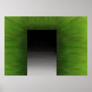 Póster La hierba no siempre es más verde