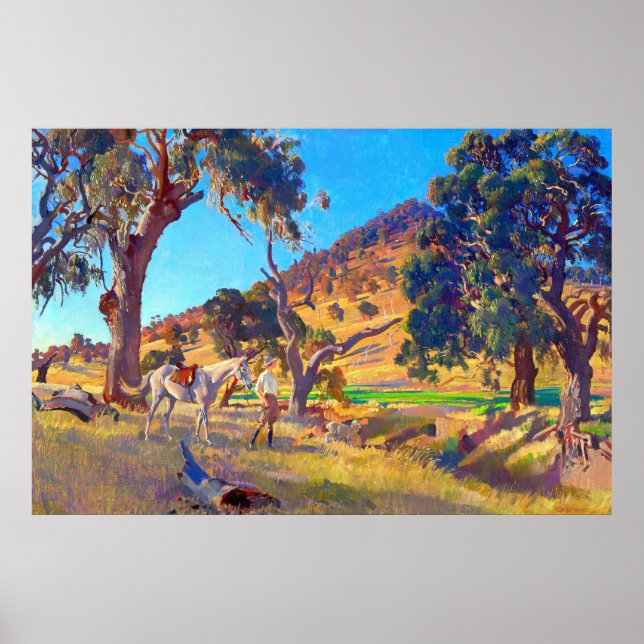 Póster La hija de George W. Lambert, 1923 (Frente)