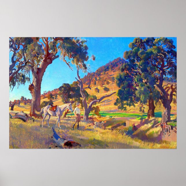 Póster La hija de George W. Lambert, 1923 (Frente)