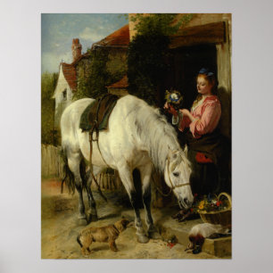 Póster La hija del pintor Richard Ansdell