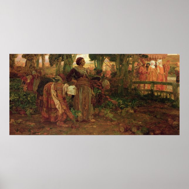 Póster La hija del rey (Frente)