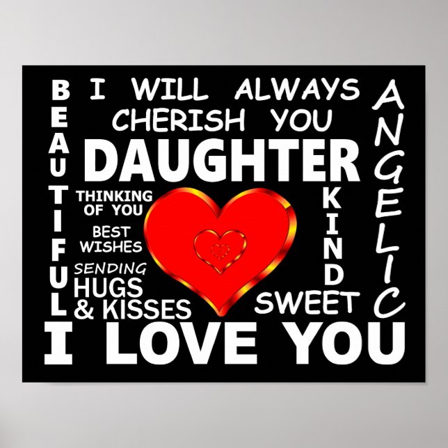 Póster La hija te ama (Frente)