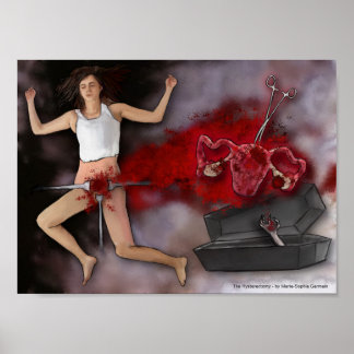 Póster La histerectomía