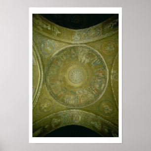 Póster La historia de José, mosaico de la 3ro cúpula