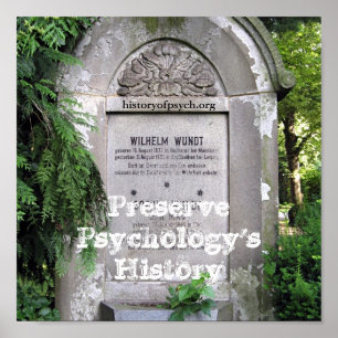 Póster La historia de la psicología del coto