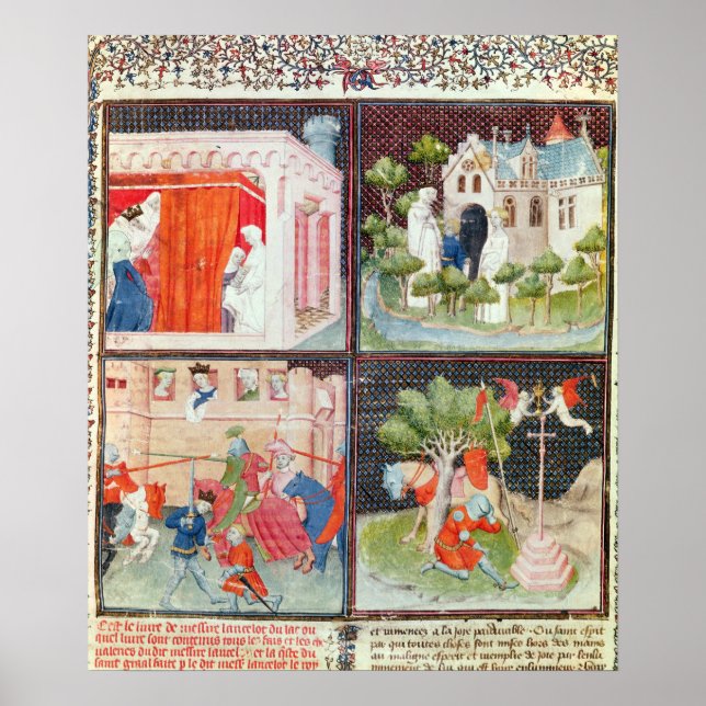 Póster La historia de Lancelot (Frente)