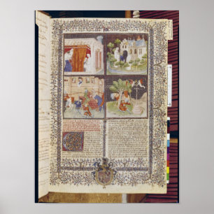 Póster La historia de Lancelot y la búsqueda para santo