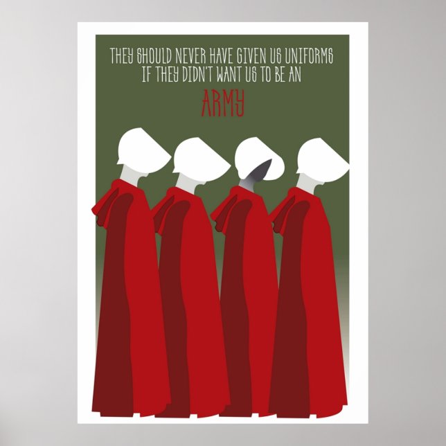 Póster La historia de las Handmaids