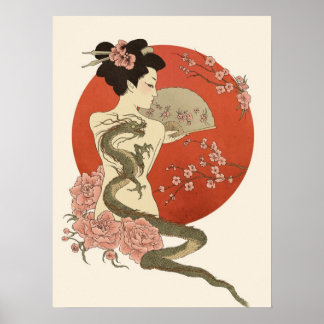 Póster La historia de un dragón