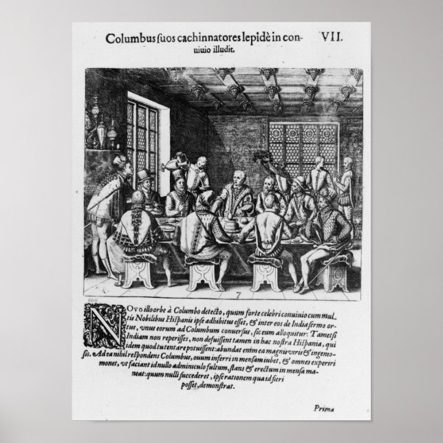 Póster La historia del Huevo de Cristóbal Colón (Frente)
