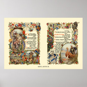 Póster La Historia Del Rey Arthur