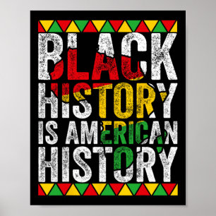 Póster La historia negra es la historia patriótica americ